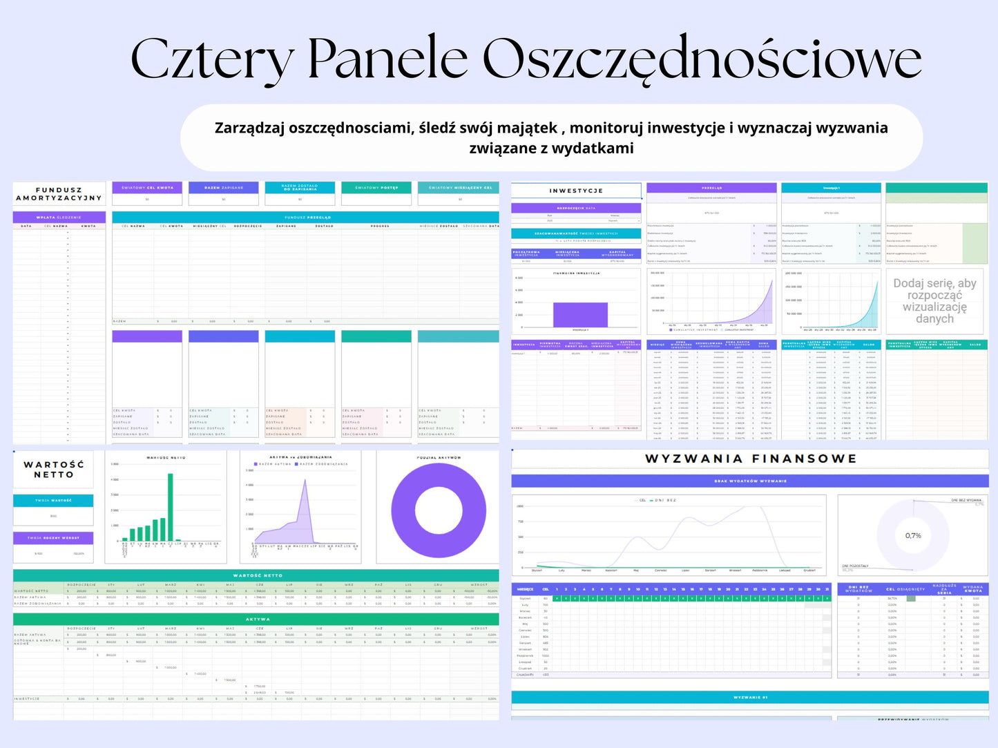 Planer Finansowy Premium dla Firm i Bardziej Wymagających + Darmowy Ebook o Budżetowaniu