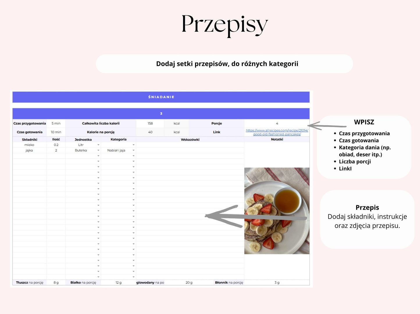Planer posiłków 360