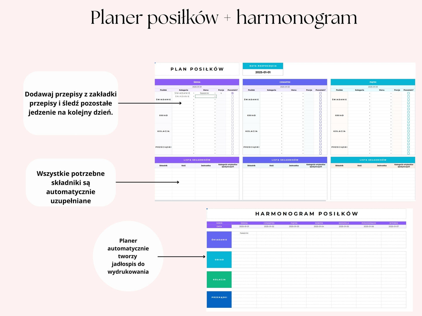 Planer posiłków 360