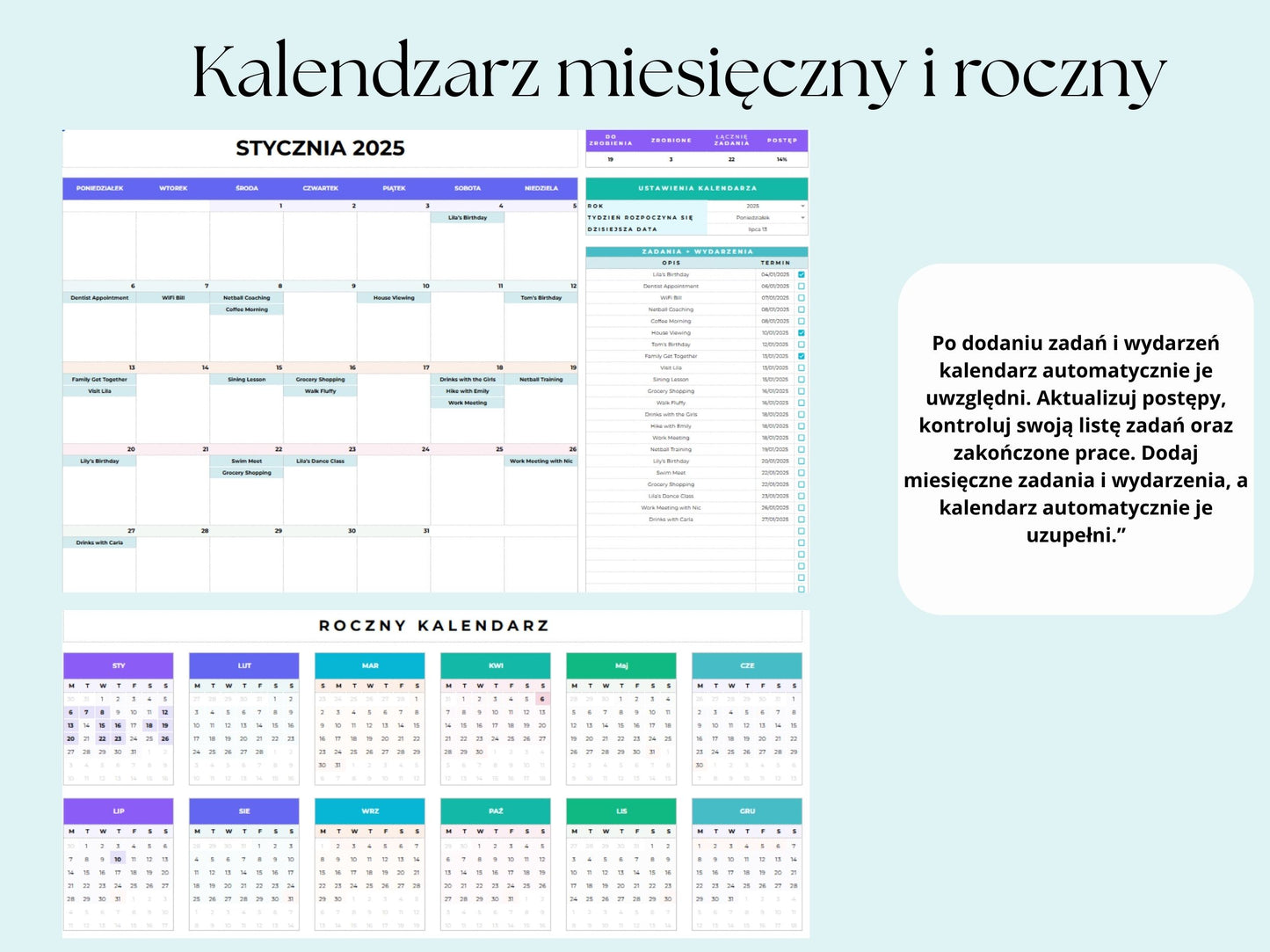 Inteligentny Kalendarz Wydarzeń