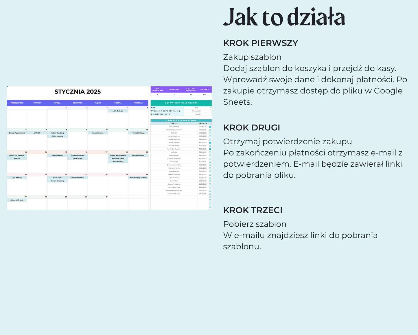 Planer Życia 360 - Zestaw Czterech Planerów