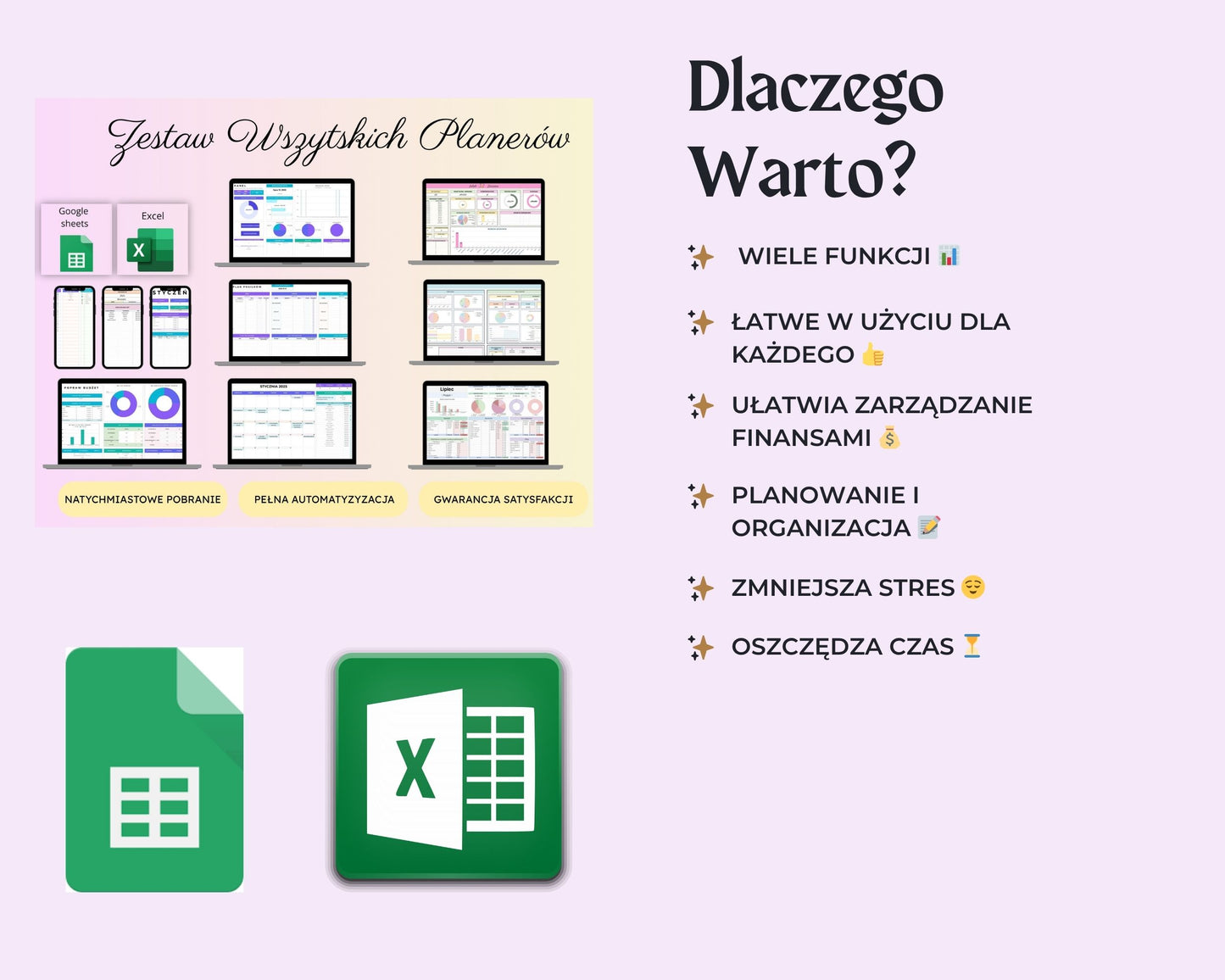 Zestaw Wszystkich Planerów