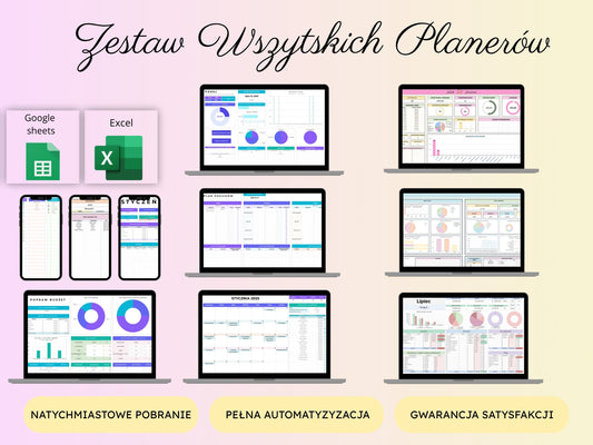 Zestaw Wszystkich Planerów