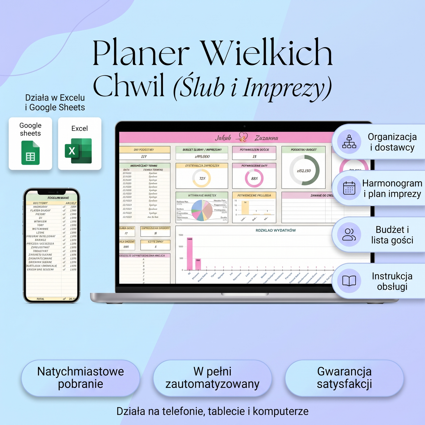 Planer Wielkich Chwil (Ślub i Imprezy)