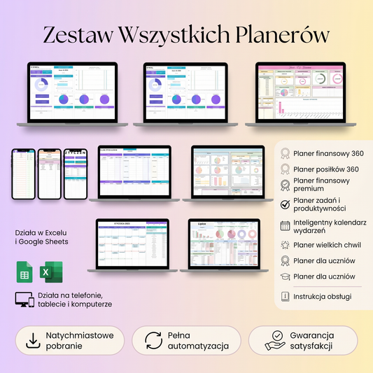 Zestaw Wszystkich Planerów