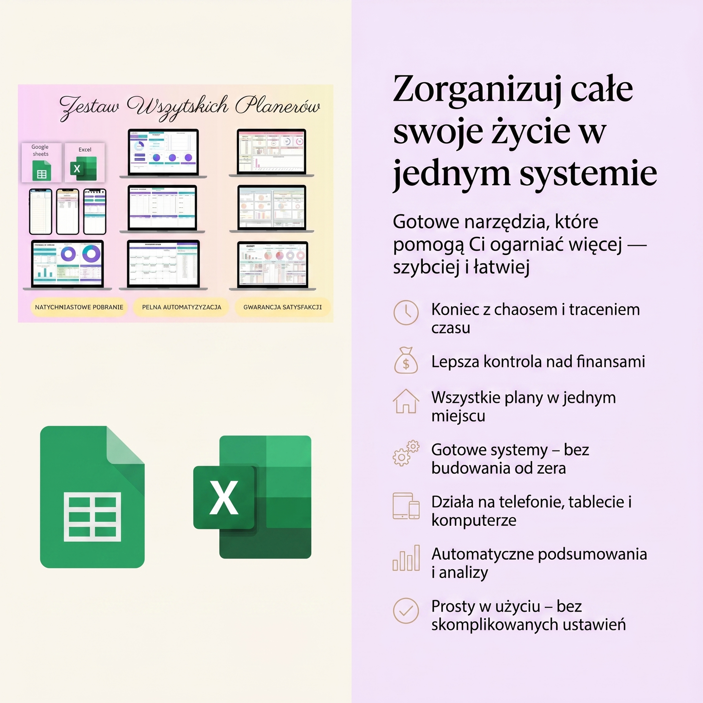 Zestaw Wszystkich Planerów