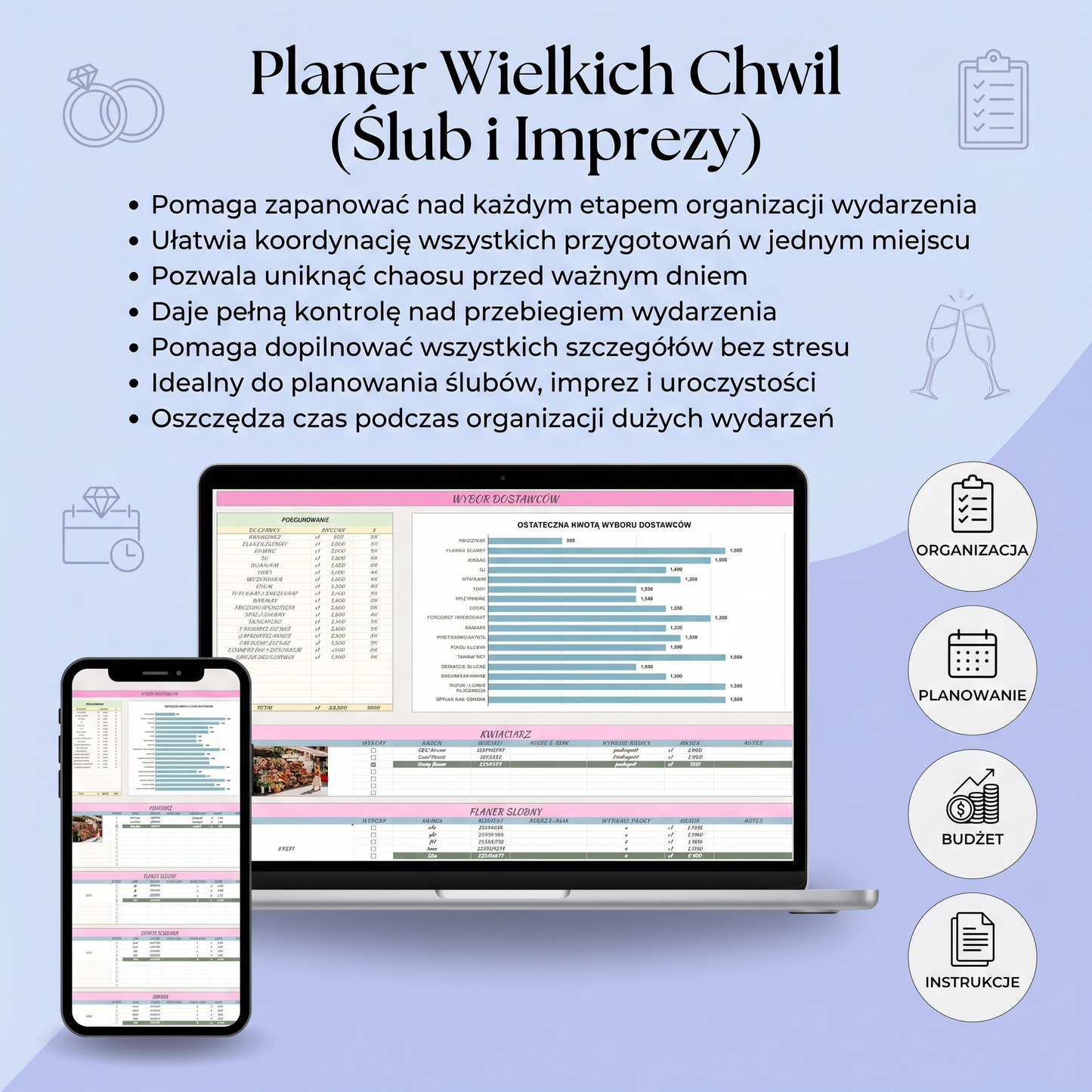 Planer Wielkich Chwil (Ślub i Imprezy)